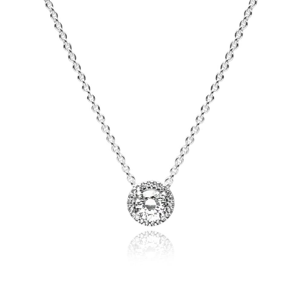 Pandora 396240Cz Timeless Classic Elegance Silver Necklace