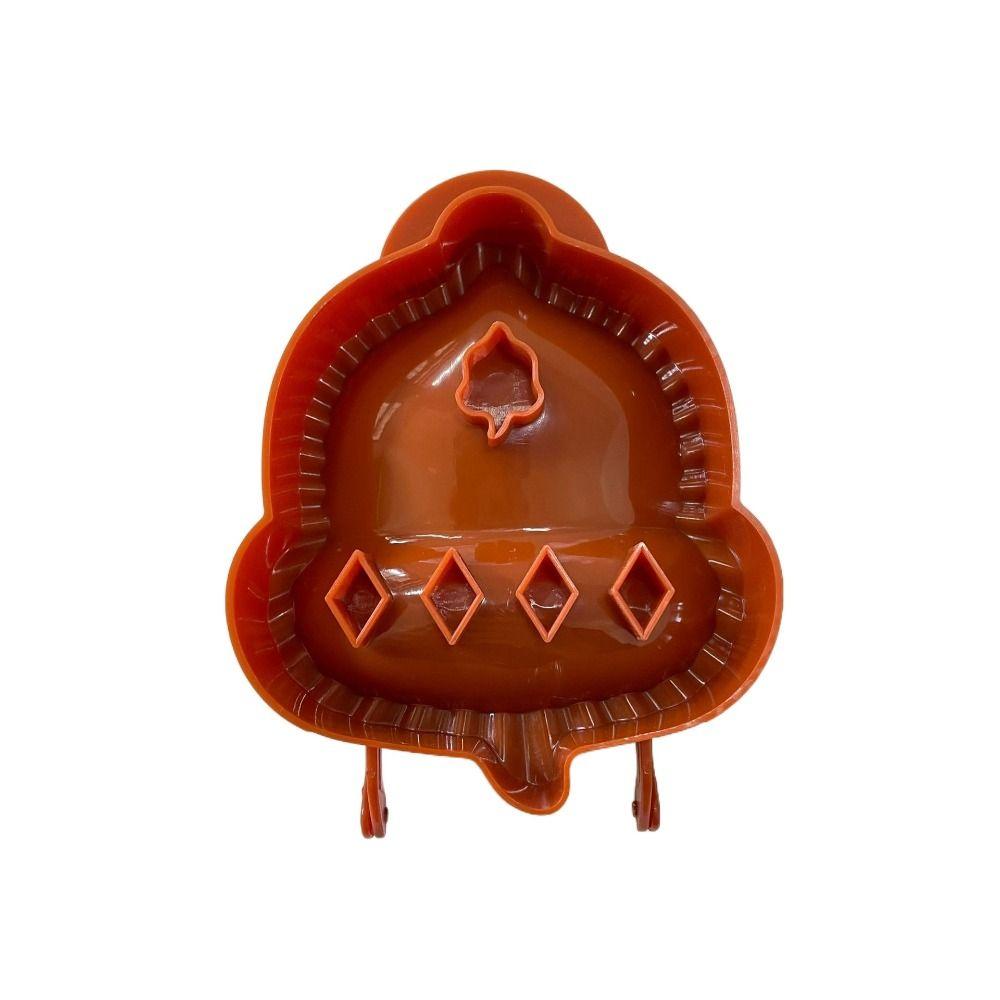 Imprint Clearly Fall Hand Pie Molds Set Pumpkins Hazelnuts Pie Top Cutter Pie Maker  Christmas