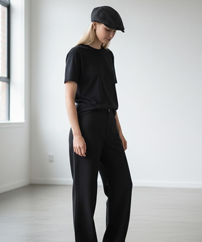 Nonwashing Denim Hunting Cap
