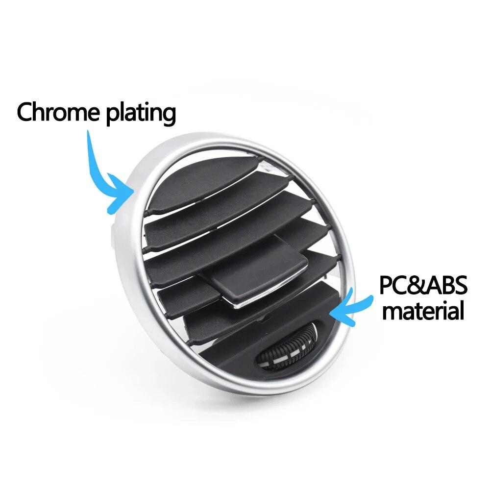Car Front Left Right Central Dashboard AC Vent Grille Panel Cover For Mercedes Benz W164 M ML GL Class ML300 ML450 2005-2012