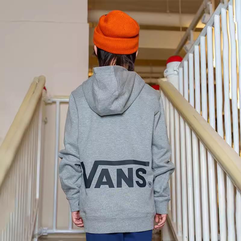 Vans Vibrant Comfortable Stylish Hoodie Kids hoodies Gray VN000G30HTG