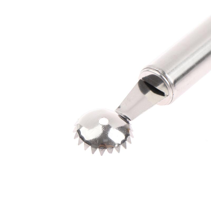 1Pcs Strawberry Huller Metal Tomato Stalks Fruit Leaf Knife Stem Remover Gadget Strawberry Hullers Kitchen Tool