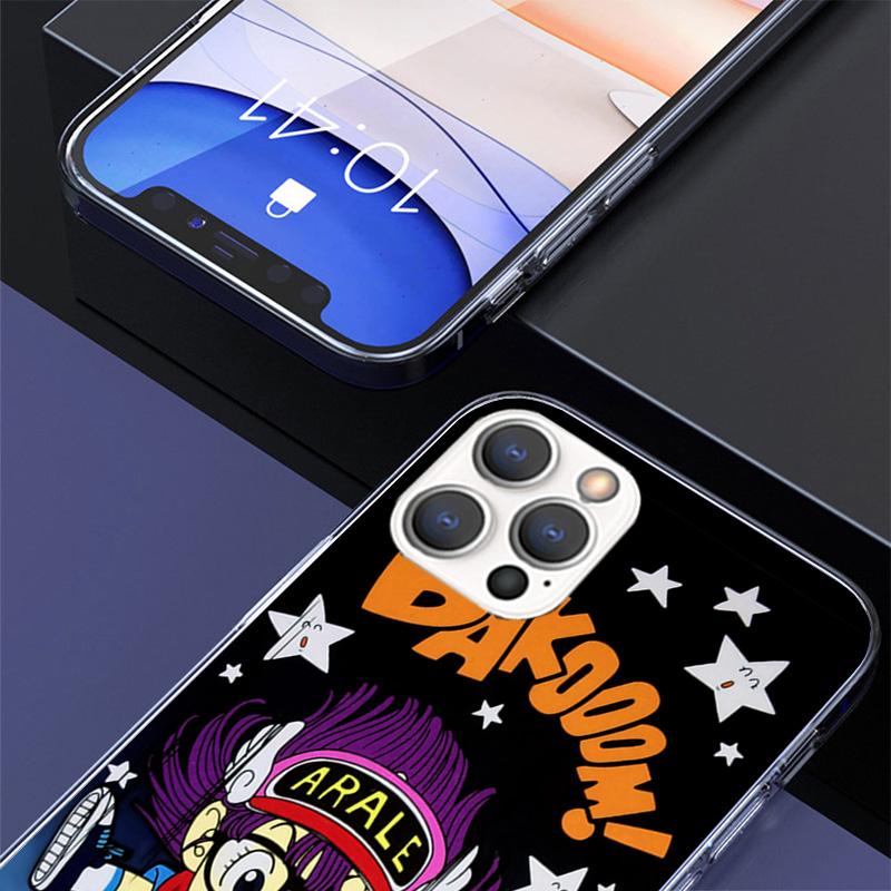 Dr Slump Arale Anime Phone Case For iPhone 17 Air 16 Pro Max 16E 15 + 14 Plus 11 12 13 Mini 7 8 SE Gift Print Cover Fundas 16 Pr