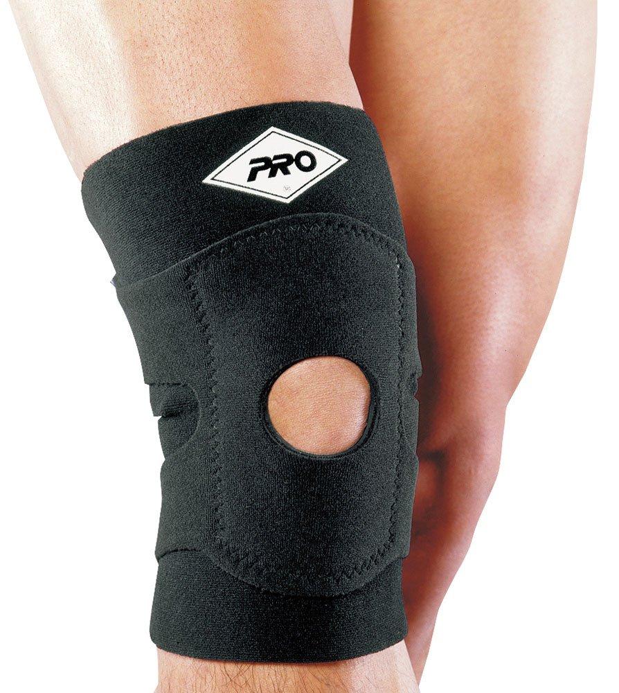

PRO Supporter Knee Support Wrap Type for Left and Right Hands Super Pro Knee Wrap Free Size 20155 чорний