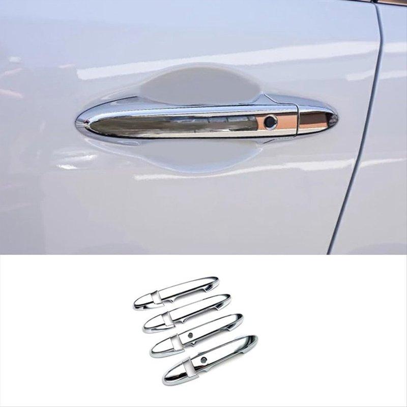 DT08 Car Exterior Door Handle Cover Trim Protective for Honda WR-V WRV DG5 2024 Accessories Silver