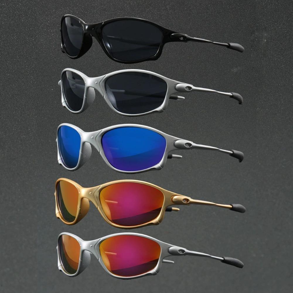 1Pair of UV400 Cycling Sunglasses Goggles Fashion Y2K Cyberpunk Gradient Sun Glasses for Outdoor Sports UV Protection Eyewear ^ 4