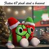 25cm Festive 67 Plush Steal A Brainrot Christmas Doll Anime Peripherals Soft Doll Collection Room Decoration Kid Gifts