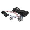 Tail Light Harness 16531401 16531402 Compatible with 1500 2500 3500 Rear Lamp Wiring Harness Replacement Direct Fit OEM Standard