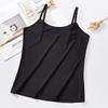 Atmungsaktives Sommer-Bustier für Mädchen aus Eis seide, nahtlos, mit Spaghettiträgern und Anti-Exposure-Bandeau