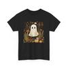 Spöklika Vibbar T-shirt | Läskig Halloween T-shirt | Rolig Paranormal Grafisk T-shirt