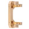 Model Vehicle Accessory Brass Front Bumper Mount for Traxxas RC Crawler Car