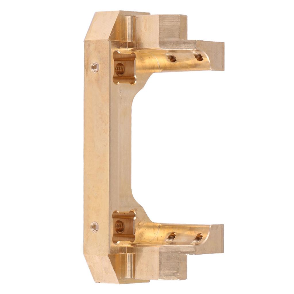 Model Vehicle Accessory Brass Front Bumper Mount for Traxxas RC Crawler Car