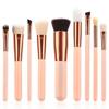Stroke of Beauty - Set of 9: Makeup Brush with Wooden Handle