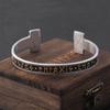 Edelstahl Wikinger Valknut Runen Armband für Männer Frauen Hip Hop Charme Armband Wikinger Schmuck Geschenk