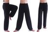 Yoga and Tai Chi Relaxed Silhouette [phalatina] Pants, Spring/Summer, Lightweight, Fit, Comfortable, Sweat-Proof, Sporty, Easy-Movement (01. Black,