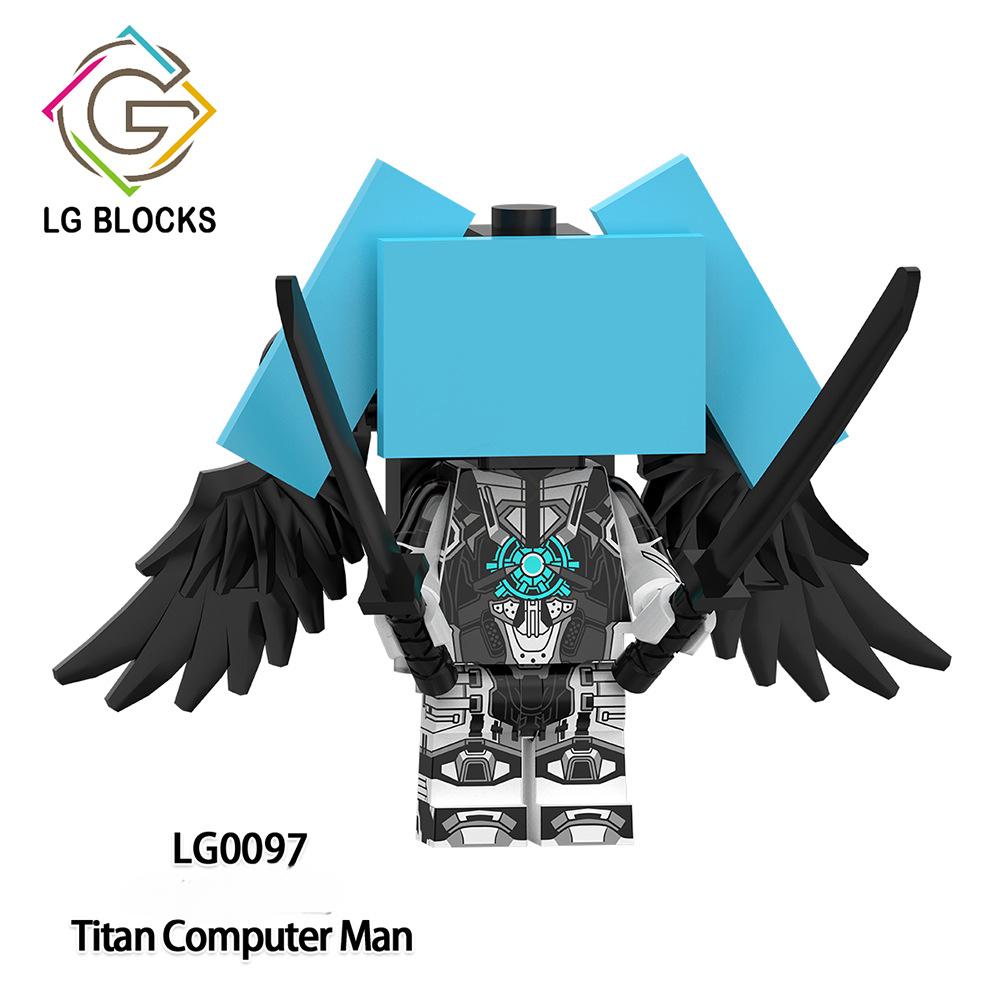 

Мини-унитаз, фигурка человека, аниме-блок, игрушки, TvMan Plus, Титан, кинооператор, бурильщица, фигурки, модель кирпича, игрушка для детей, подарки