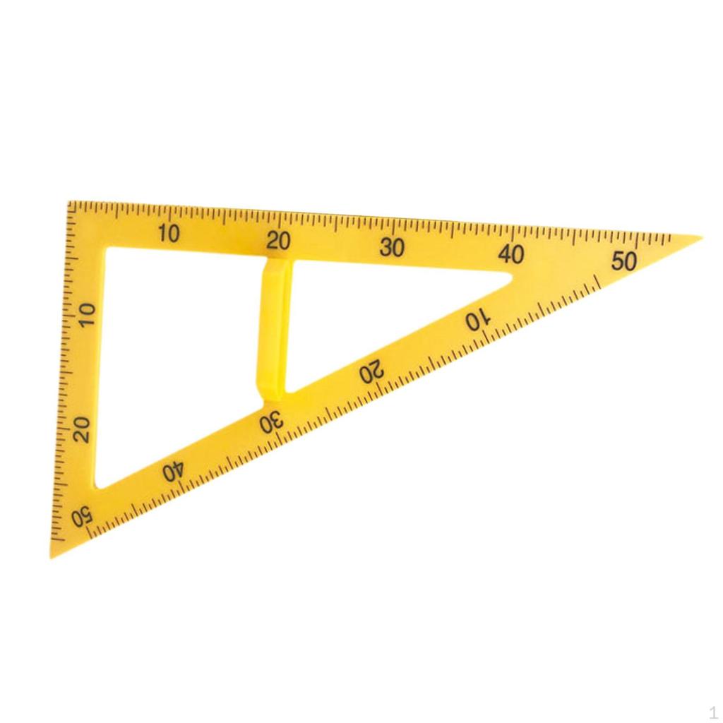Geometrie-Lineal für den Mathematikunterricht, Winkelmesser und Zeichnungen