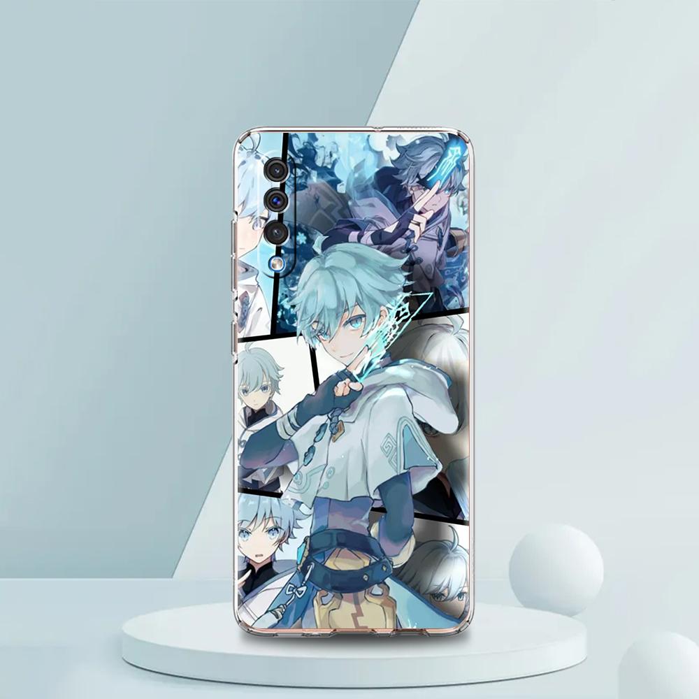 

Чехол для телефона Genshin Impact для Samsung A54 A52 A50 A70 A10 A30 A40 A20S A20E A02S A12 A14 A22 A42 A72 A34 A32 5G A04s Прозрачный чехол Samsung A34