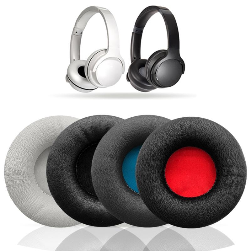 Replacement Earpads Cushion for ATH-S200BT S220BT Gamming Headphone Soft ProteinLeather Earpads Earmuffs