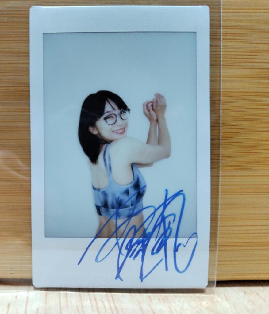 [USED] Ami Tokito Signed Polaroid 20th aMI DVD Bonus 2 Ami Tokito
