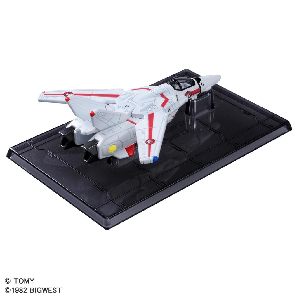TAKARA TOMY Tomica Premium Unlimited Super Dimension Fortress Macross Valkyrie Miniature Car Toy for Ages 6 and Up VF-1J (Hikaru Ichijo)