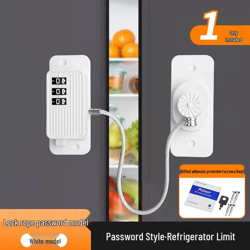 

No-Drill Combination Security Lock