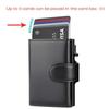 RFID Multifunctional Card Bag Wallet Popular Short Men's Wallet Change Bag Metal Card Box Men's Wallet