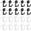 Push Pin Hooks - 50 Pieces Cork Board Hooks, Push P for Wall, Decorative Thumb Tacks Hook for Photo Wall, Bulletin Board, Home Wall, Map, Calendar,