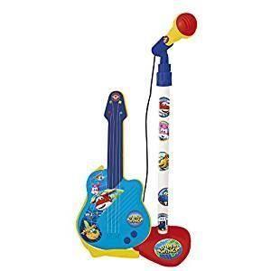 SUPER WINGS Guitare Avec Microphone