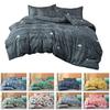 Elegant Floral Print Polyester Duvet Cover Set Soft And Comfortable For All Sizes