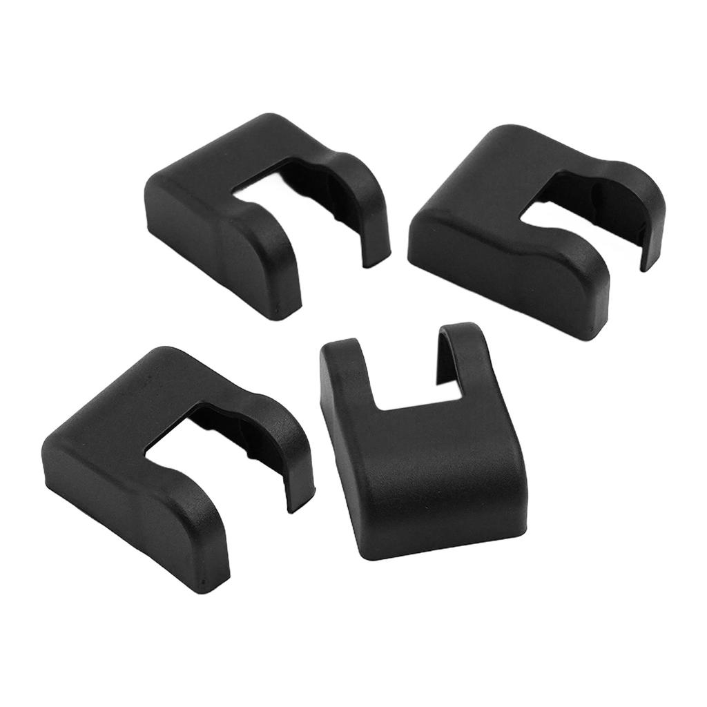 4 Stück/Set ABS Auto Türstopper Abdeckung Für Golf 7 MK7 7.5 MK7.5 2013-2020 Kunststoffteile Zubehör Schwarz