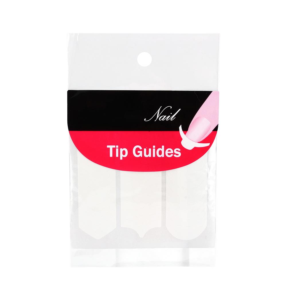 French Manicure Nail Art Tips Form Guide Sticker Nail Accessory