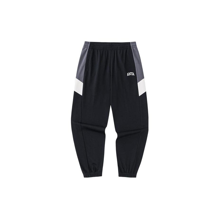 

Anta Спортивные брюки Life Series Color Block средней посадки, зауженные книзу, мужские, базовые, черного цвета, цвета серого дерева 952418303-5 L