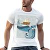 The Turtle Ship Back Cover TShirt UV Sun Protection Tee Shirt
