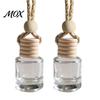 Car Air Freshener Ornament Perfume Bottle Pendant, Creative Hanging Diffuser Indoor Aromatic Decor for Vehicle, Portable Essential Oil Holder,