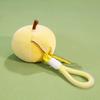 Cute Plush Squeeze Fruit Keychain Soft Mini Stuffed Toy for Stress Relief
