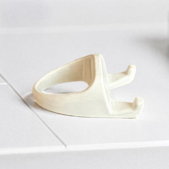 Compact Phone Stand 3D Printed Holder, Space-saving Mobile Vertical Portable Lightweight for Desk Cafe