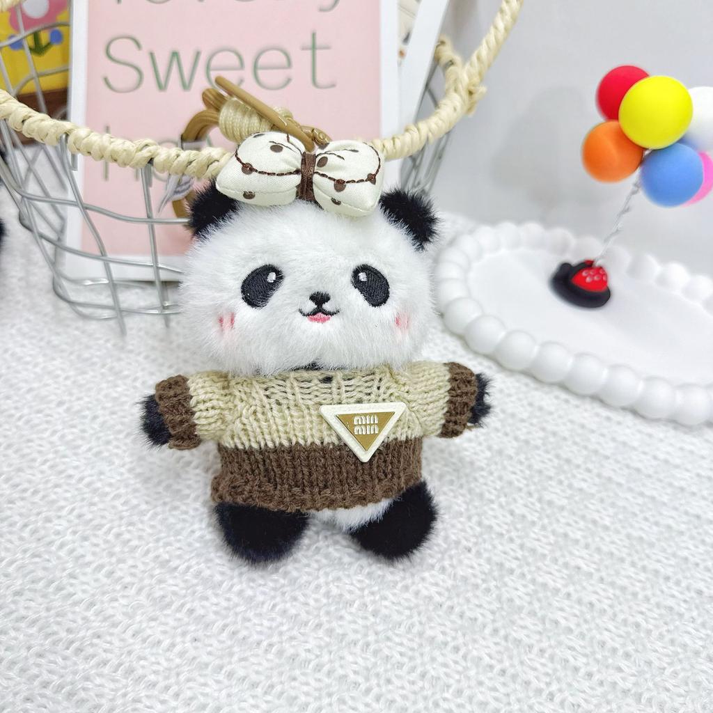 Cute Panda Pendant, Teddy Bear Doll Pendant, Panda Keychain, Chengdu Panda Gift