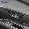 Real Soft Carbon Fiber Trim For Peugeot 3008/5008 ICEV PHEV 2017 2018 2019 2020 2021 2022 2023 2024 Car Inner Door Handle Frame