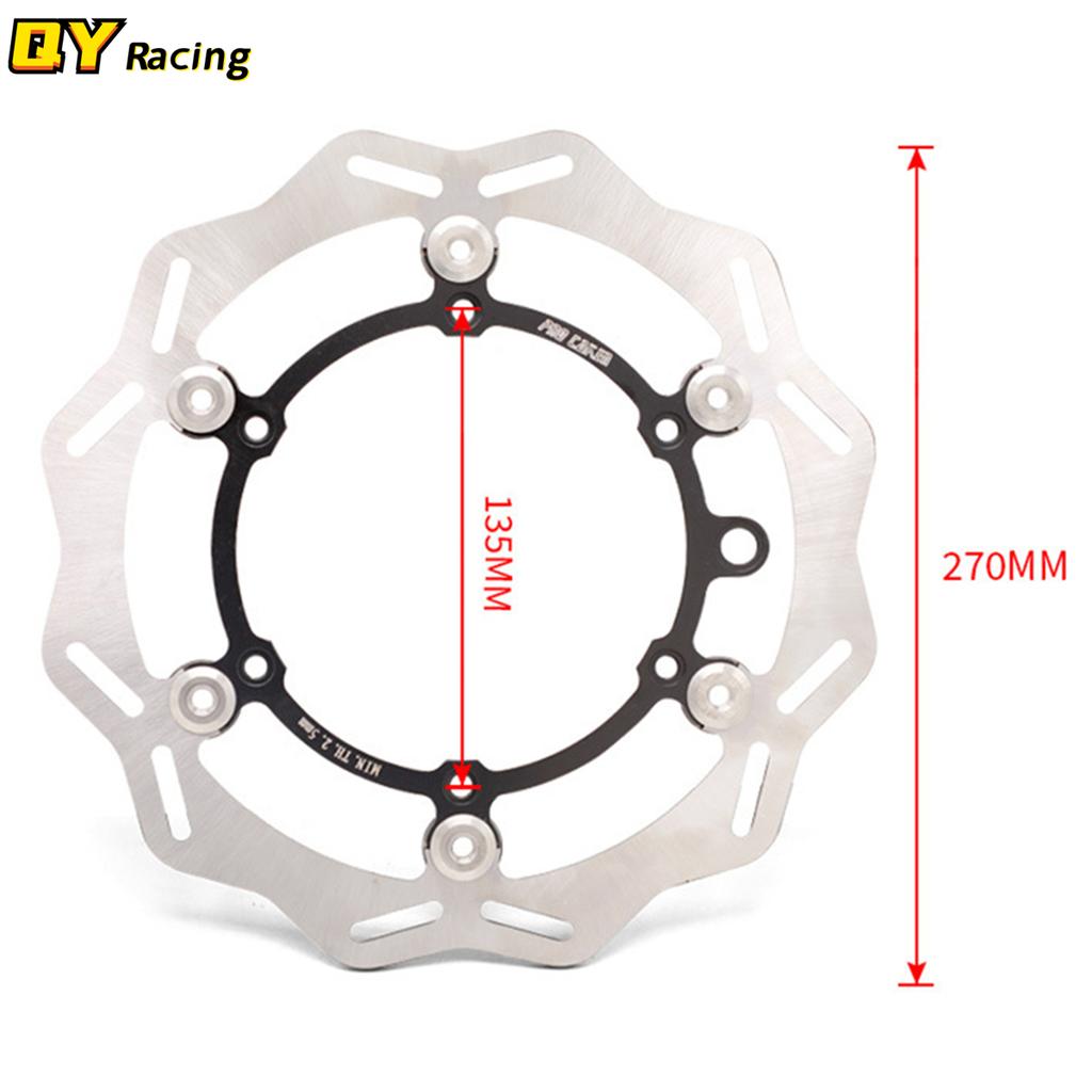 Motorcycle Front and Rear Brake Disc Rotor Disk For Yamaha YZ WR 125 250 250F 250X 250FX 400F 426F 450F YZF WRF Dirt MX Off Road