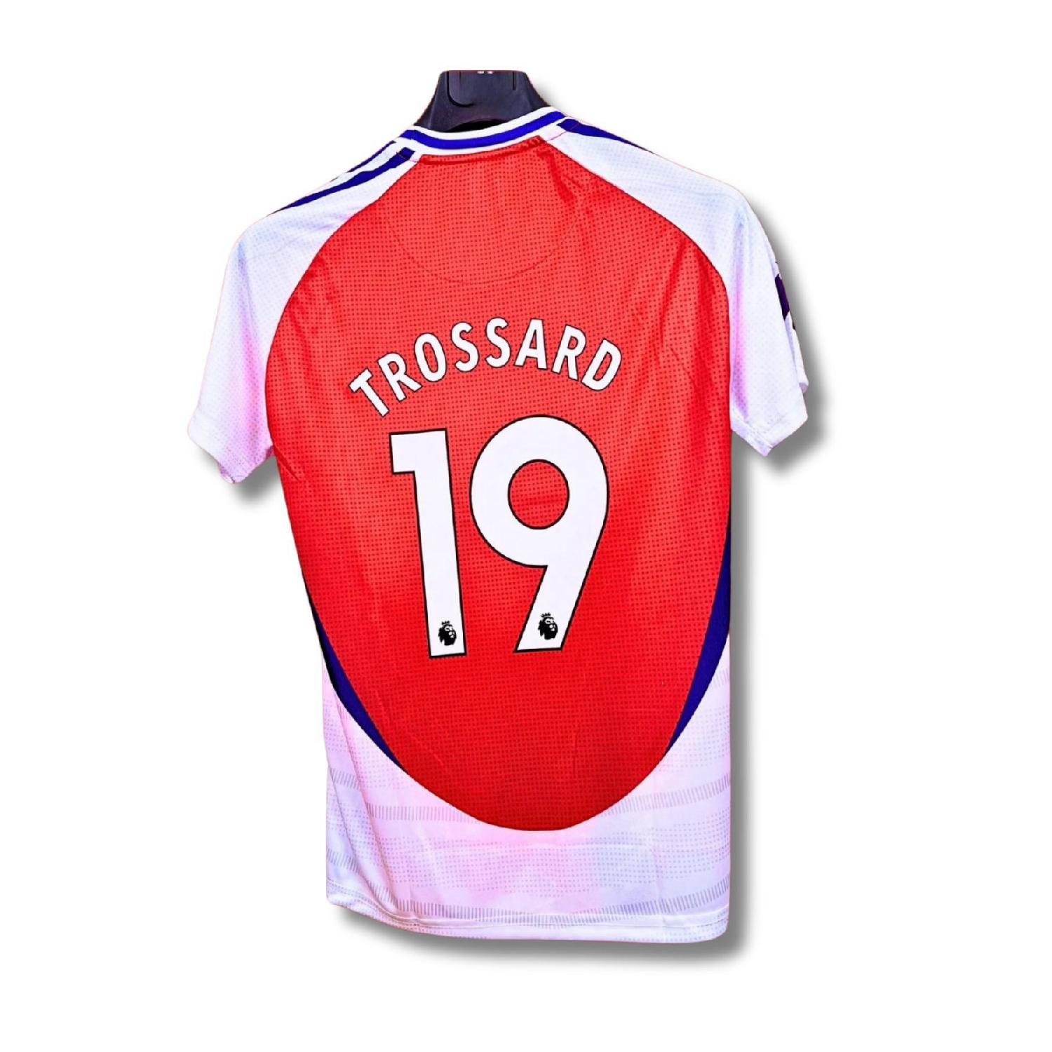 

Ars. Trossard New Season Red White Adult Football Jersey S чистый