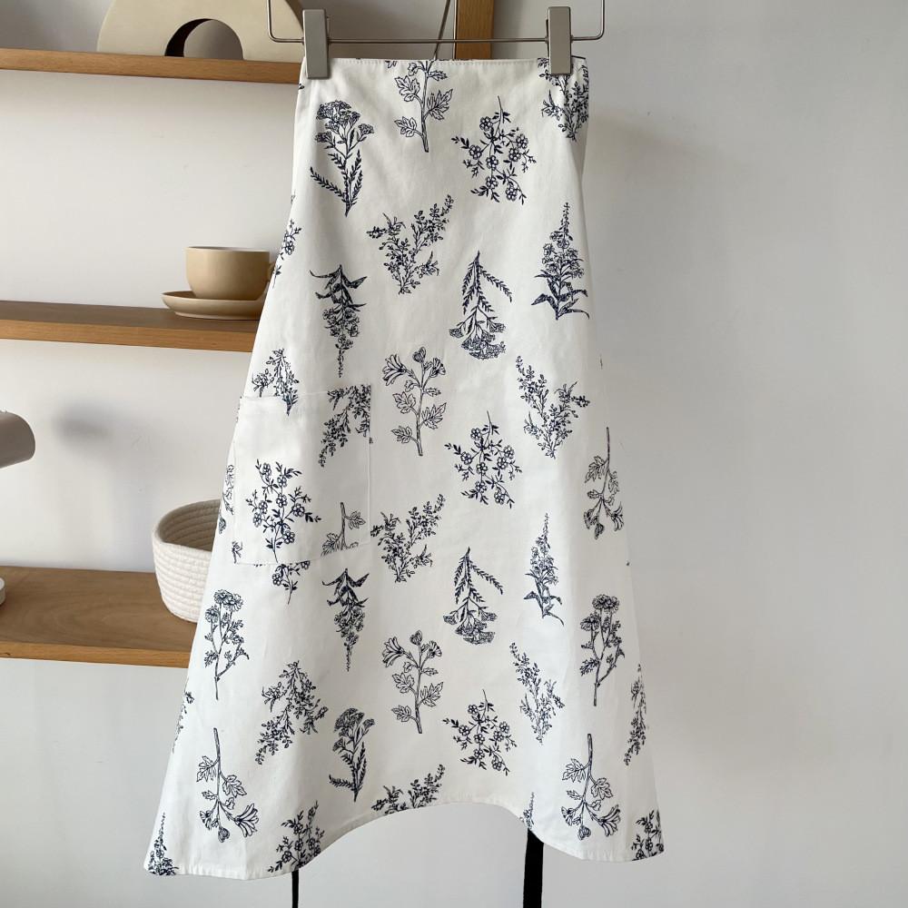 Cotton Canvas Sleeveless Apron For Kitchen Cooking Gift For Chefs