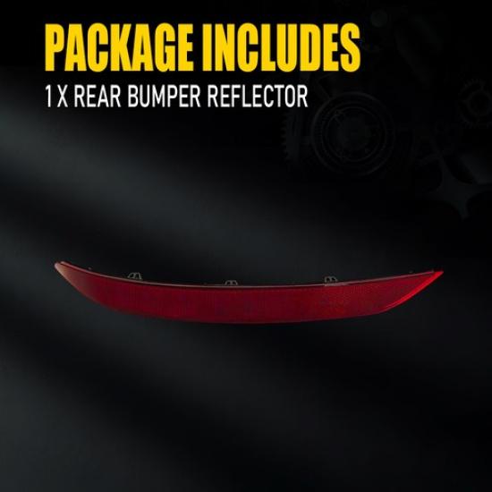 Fits For VW Jetta - Left Side Rear Bumper Reflector Light Brake Lamp EOA