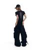 AAKAM Dirty Spray Bone Half Top (Black)