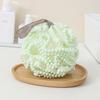 Bath Ball Soft Texture Bath Sponge with Tight Mesh Weave Rich Foam Gentle Exfoliating Puff High Absorbency Bath Sponge Bath Accessory