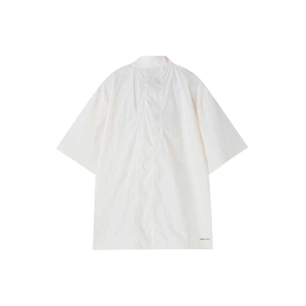 Jordan Zion Shirts Men's White Lapel Moderate Other DR2173-133