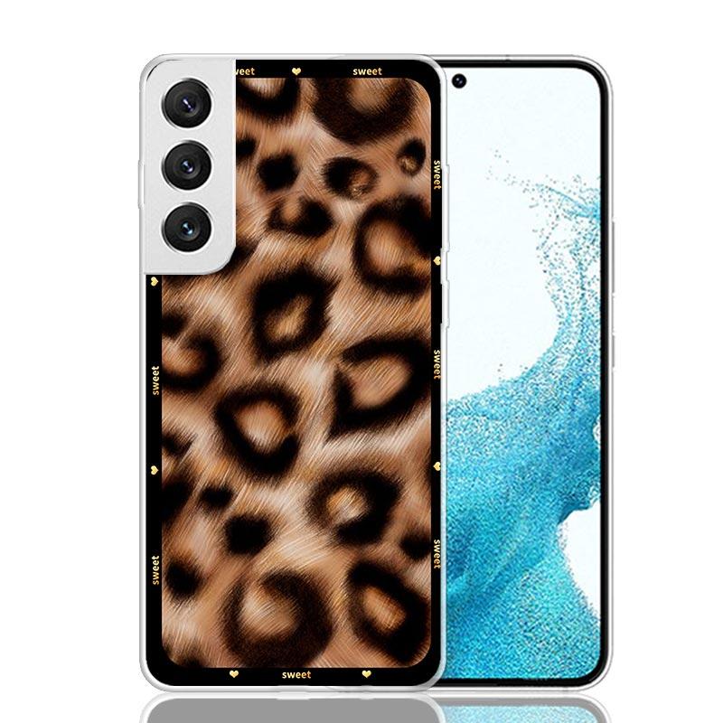 Animal Leopard Print Phone Case For Samsung Galaxy S26 S25 Edge S24 S23 FE S22 Ultra S21 Plus S20 + Fundas Cover Coque Galaxy S2