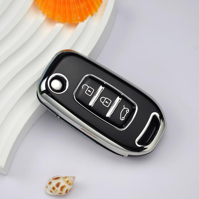 TPU Car Key Case Cover For Renault TWingo 3 Duster Captur Logan Laguna Scenic For Dacia Logan 2021 Key Cover Remote Shell
