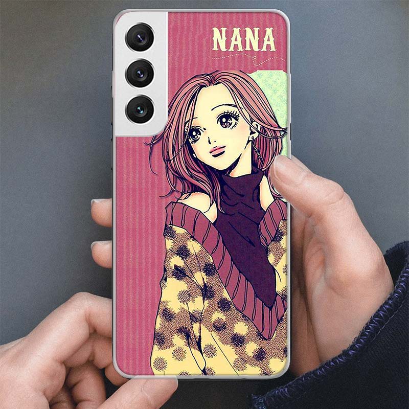 Nana Anime Na Na Girl Phone Case For Samsung Galaxy M12 M21 M30S M31 M32 M51 M52 Note 8 9 10 20 J4 J6 Plus J8 Soft Silicone Cove