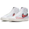 Nike Sneakers Donna Blazer Mid '77 Infinite White Crimson White Bright Crimson Blue Void Roma Green Sail Black DC1746-103